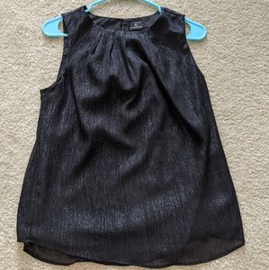 Worthington Black sparkle tank top